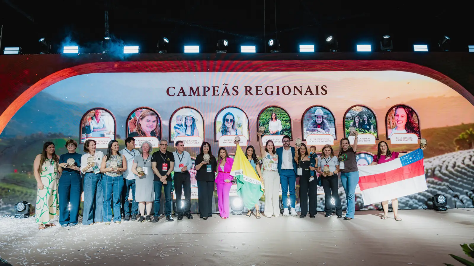 Cerimônia de premiação do Concurso Florada Premiada