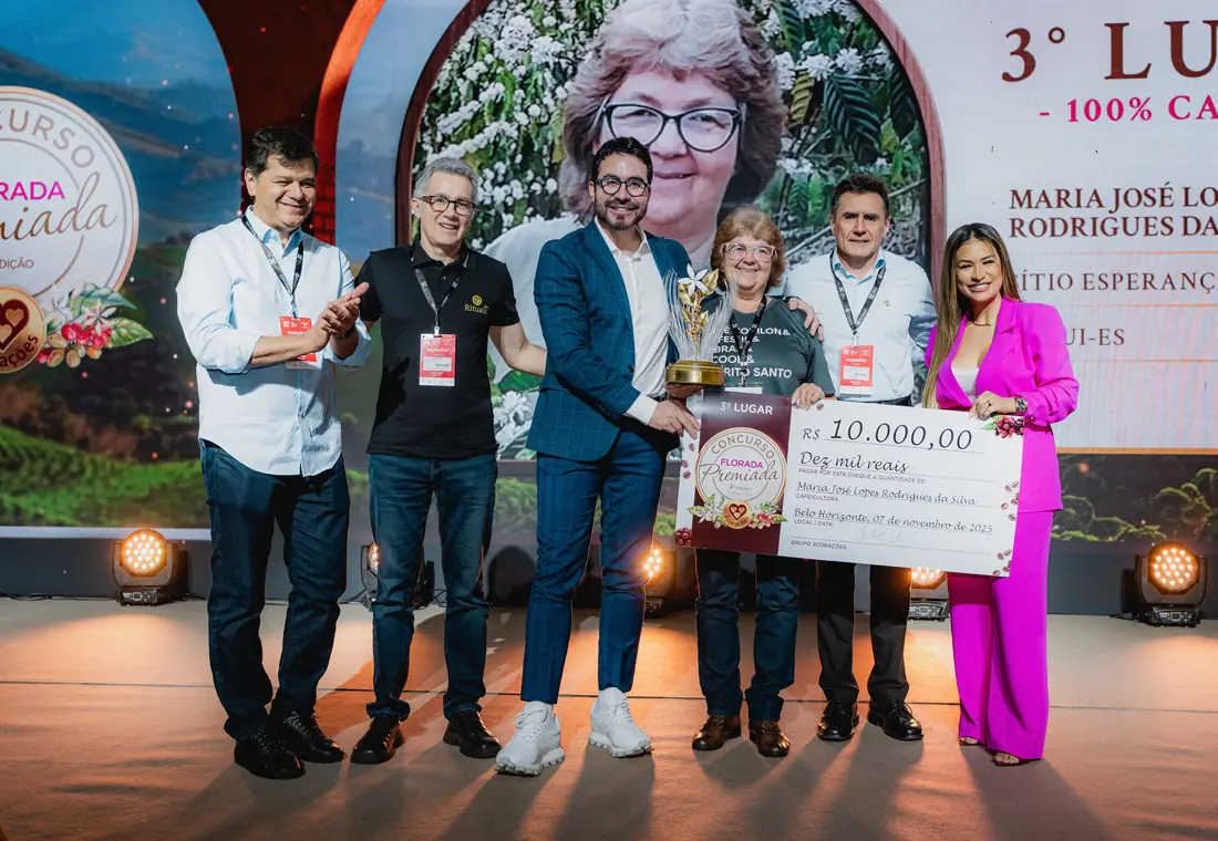 Cerimônia de premiação do Concurso Florada Premiada